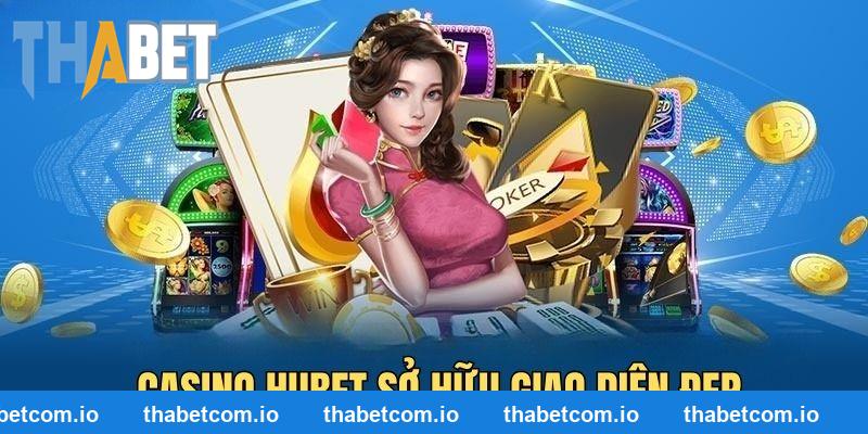 Casino THABET sở hữu giao diện bắt mắt